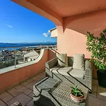 Einzigartiges Penthouse Mit Herrlichem Meerblick, Hundefreundlich, Privatparkplatz דירה קריקווניצה