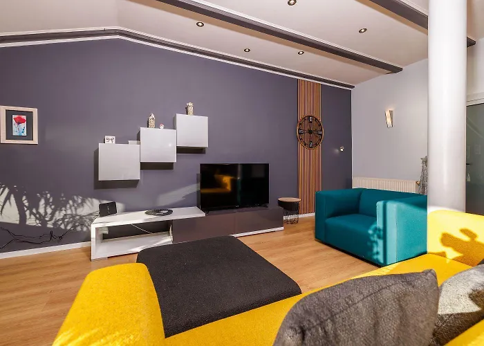 아파트 Einzigartiges Penthouse Mit Herrlichem Meerblick, Hundefreundlich, Privatparkplatz